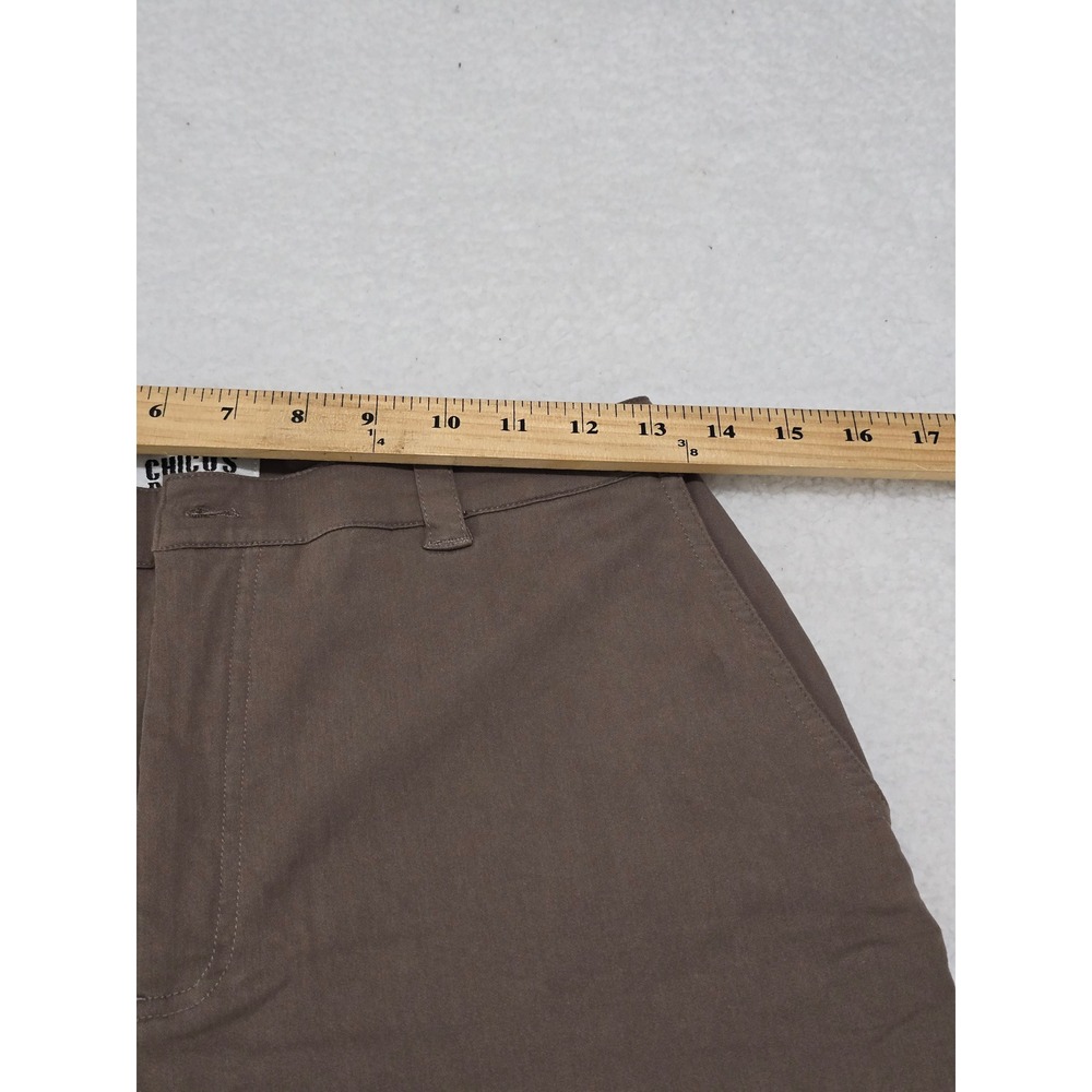Chicos Design Winter Be Hollywood Mushroom‎ Pant Size 1 /M - Picture 8 of 11